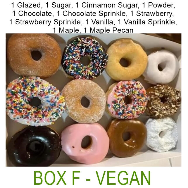 Box F - Vegan