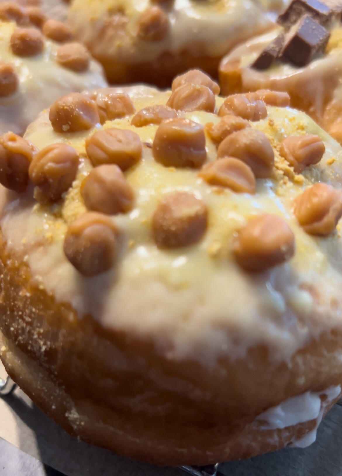 Caramel Cheesecake Doughnut